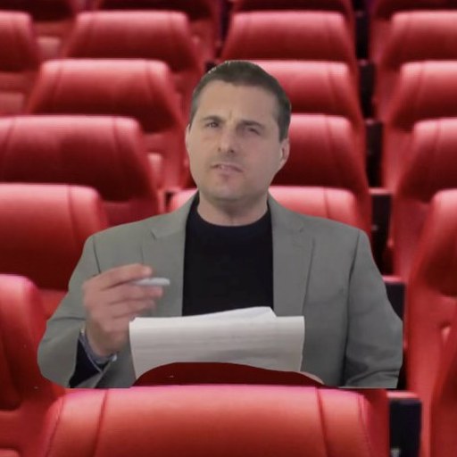 Avi in his favorite seat, review notes in hand